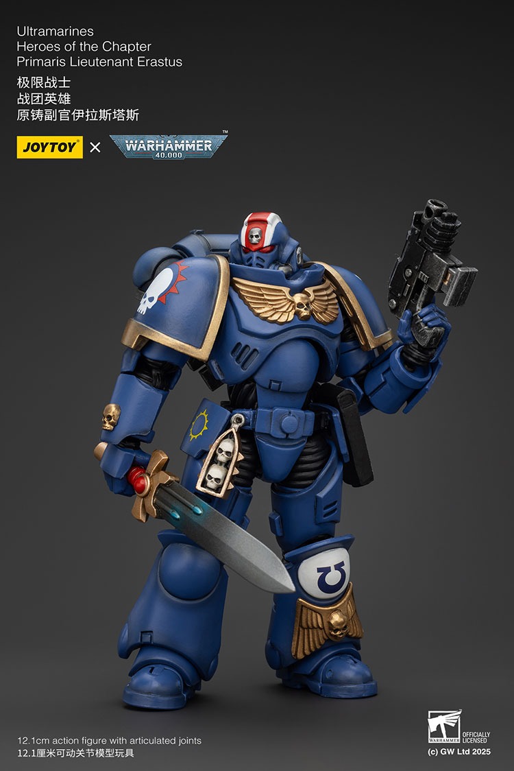 Ultramarines Heroes of the Chapter Primaris Lieutenant Erastus 6 - JoyToy EU Store