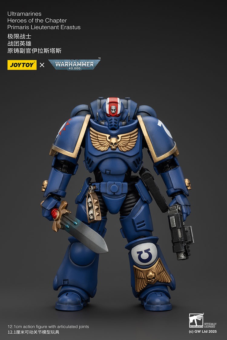 Ultramarines Heroes of the Chapter Primaris Lieutenant Erastus 7 - JoyToy EU Store