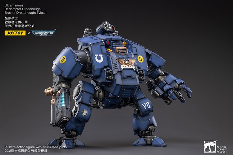 Ultramarines Redemptor Dreadnought Brother Dreadnought Tyleas 7 - JoyToy Mart