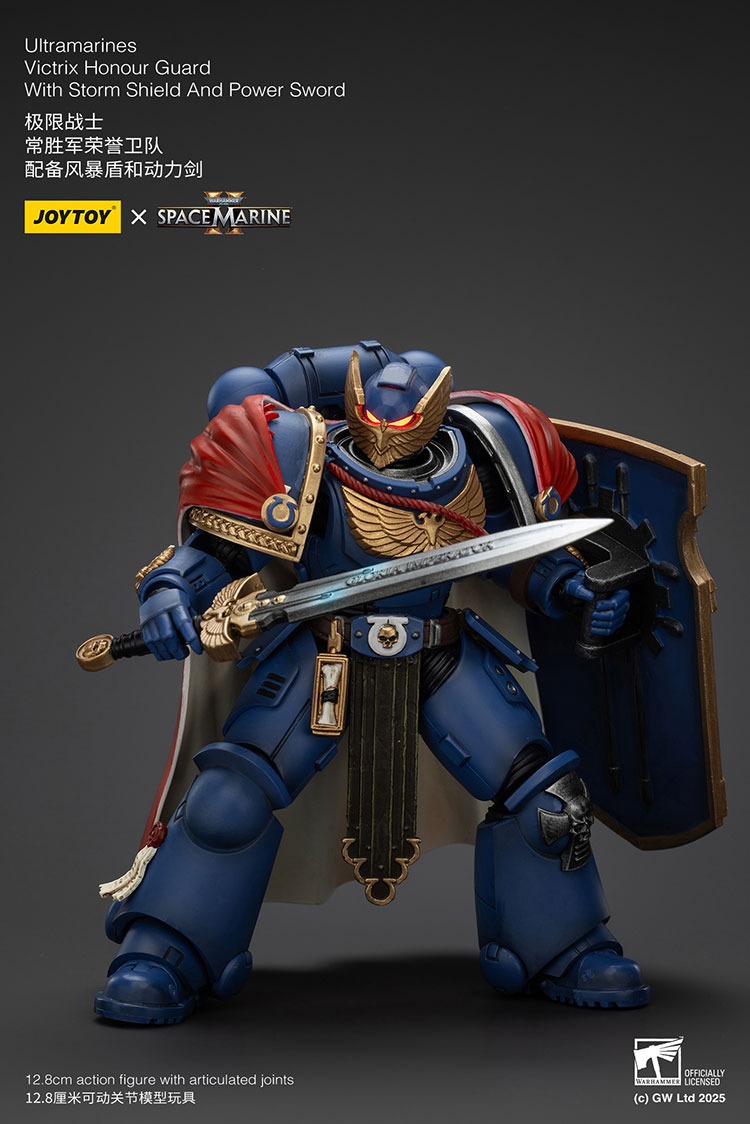 UltramarinesVictrix Honour Guard with Storm Shield And Power Sword 1 - JoyToy Germany