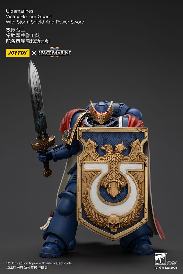 UltramarinesVictrix Honour Guard with Storm Shield And Power Sword 2 - JoyToy Germany