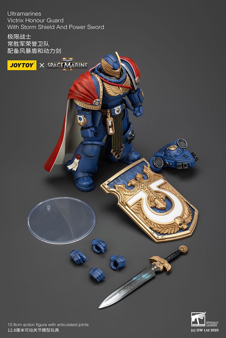 UltramarinesVictrix Honour Guard with Storm Shield And Power Sword 3 - JoyToy Germany