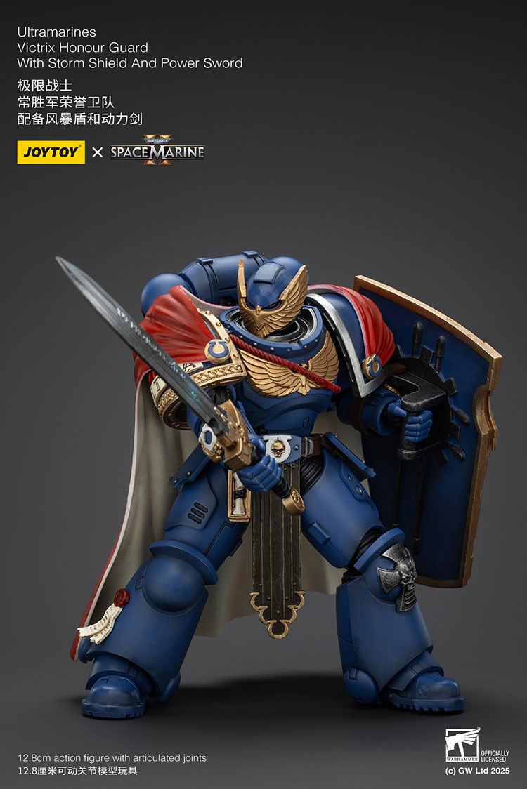 UltramarinesVictrix Honour Guard with Storm Shield And Power Sword 5 - JoyToy Germany