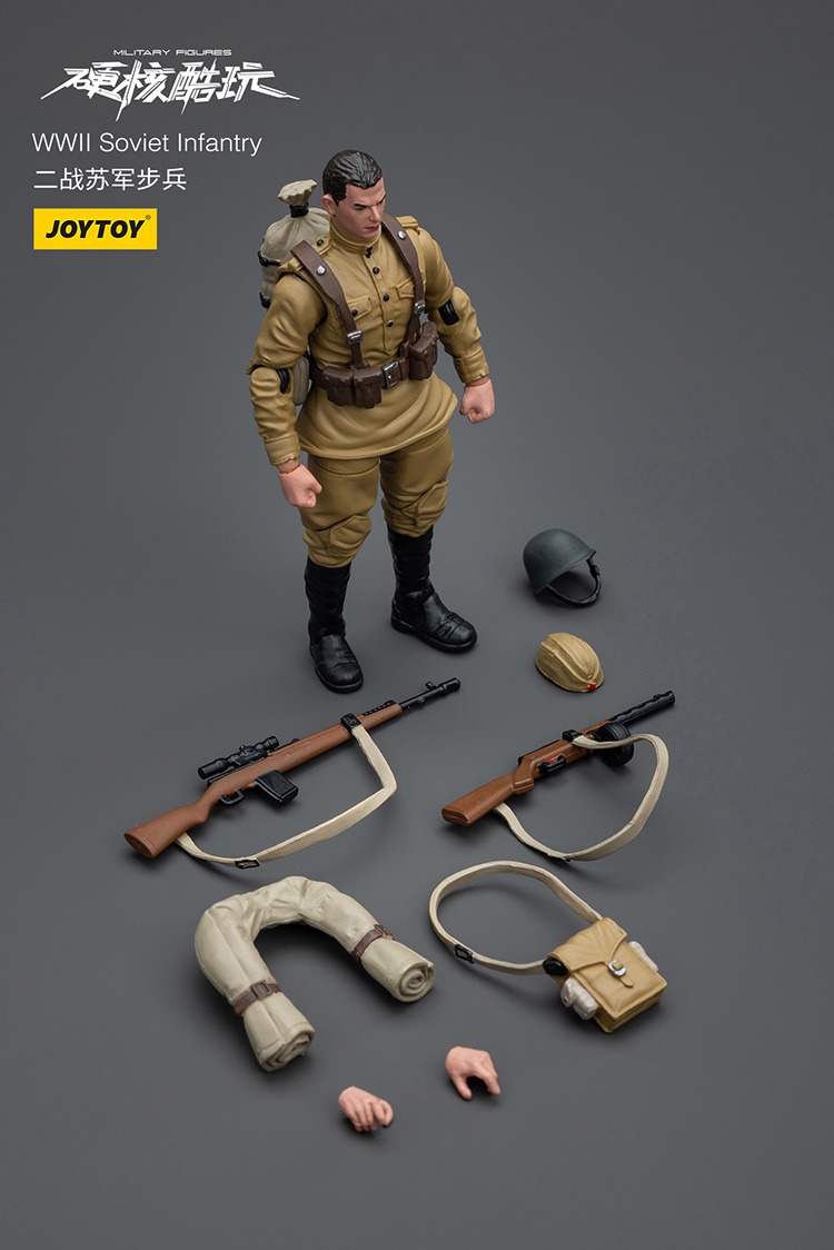 WWII Soviet Infantry - JoyToy Mart