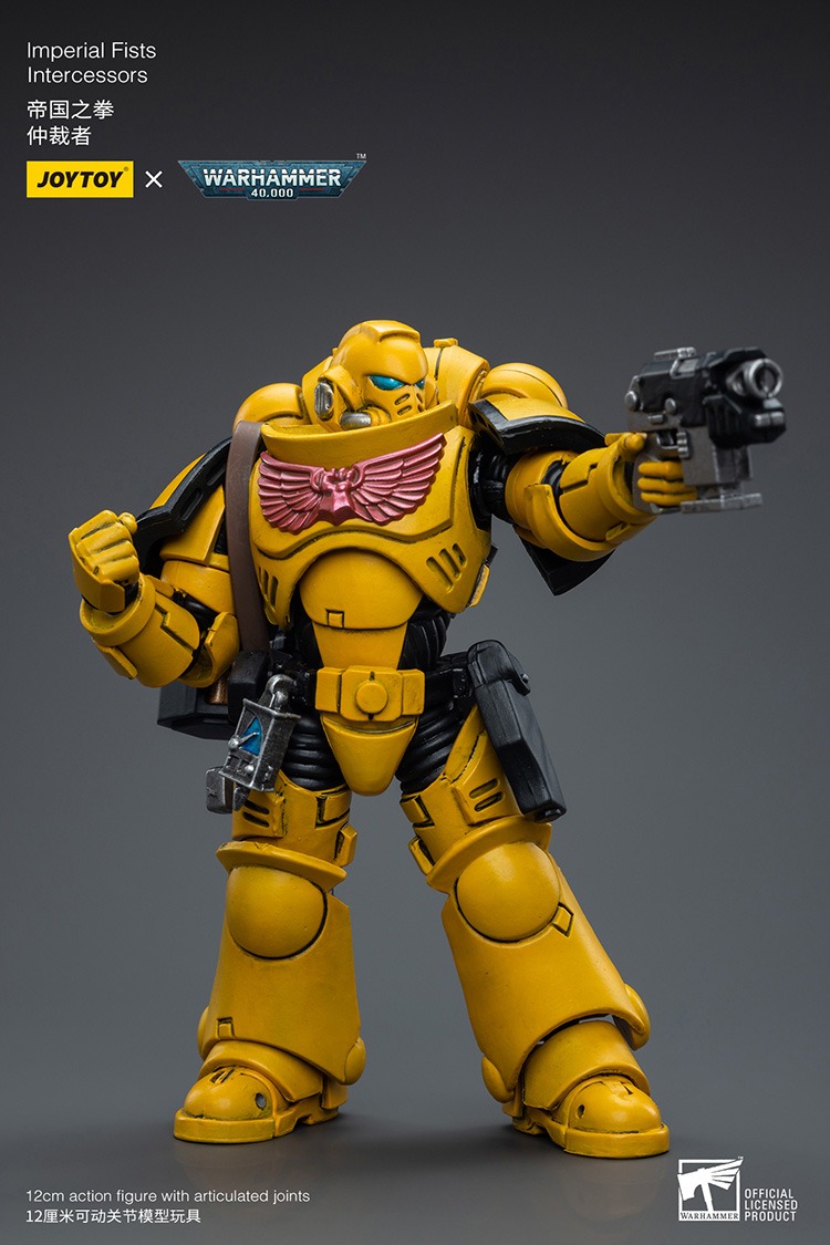 Imperial Fists Intercessors 3 - JoyToy Mart