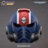 JoyToy WH40K Ultramarines Lieutenant Titus MkX Helmet 1 - JoyToy Mart