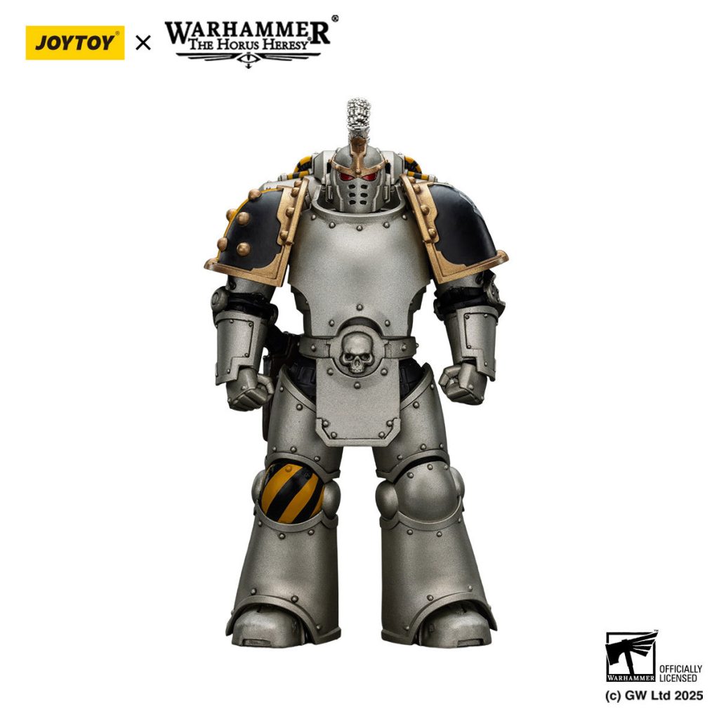JOYTOY Action Figure Warhammer 40K 1/18 – Iron Warriors Sergente Tattico MKIII, Modello Da Collezione 12 Cm