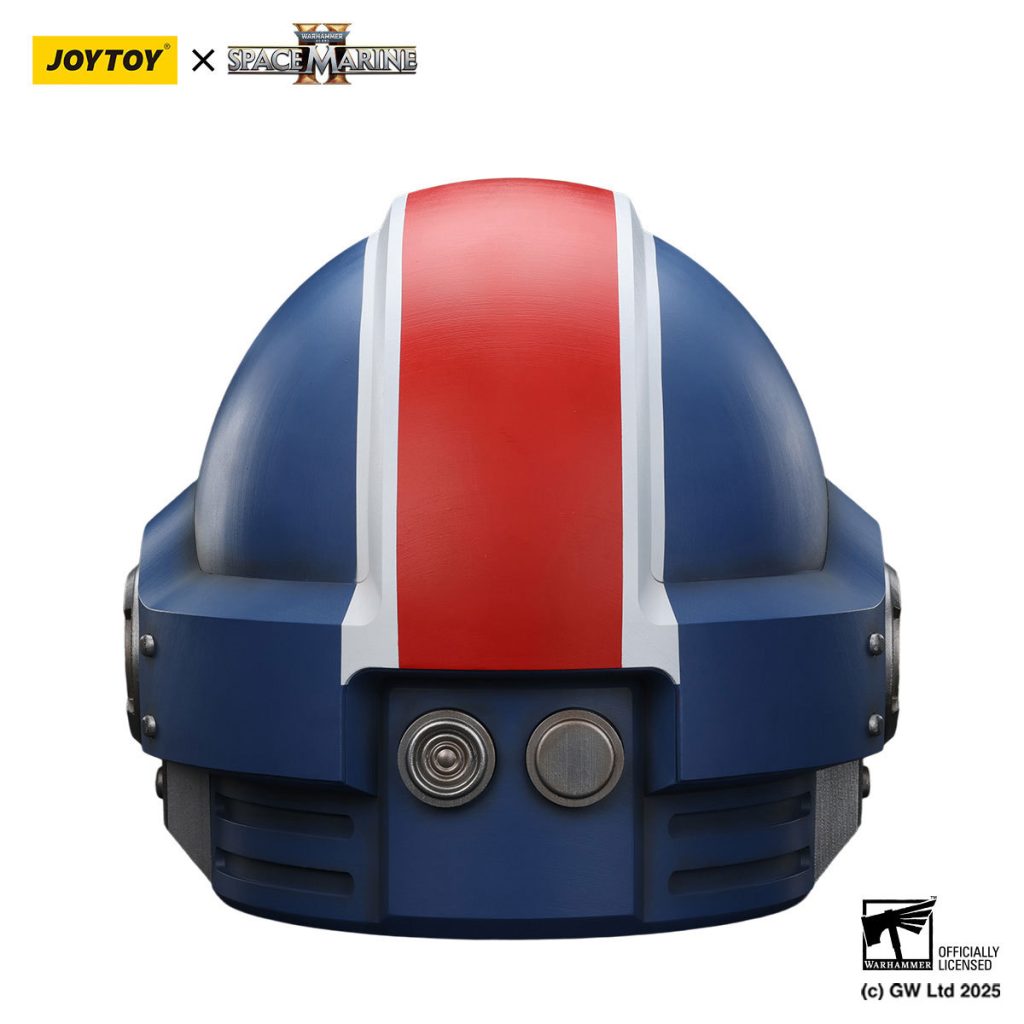 JoyToy WH40K - Ultramarines Lieutenant Titus' MkX Helmet - Image 3
