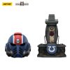 Joytoy Ultramarines Lieutenant Titus MkX Helmet Display Stand 6 - JoyToy Mart