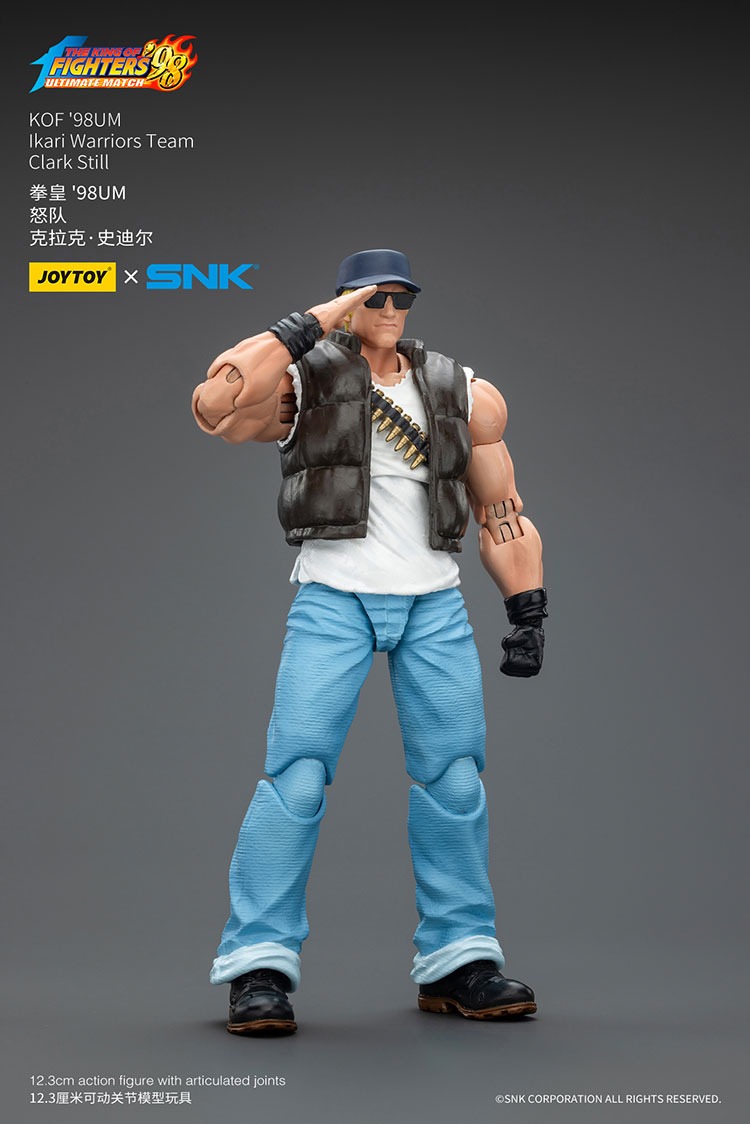 KOF98UM Ikari Warriors Team Clark Still 4 - JoyToy Mart