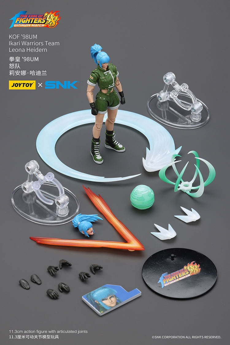 KOF98UM Ikari Warriors Team Leona Heidern 1 - JoyToy Mart