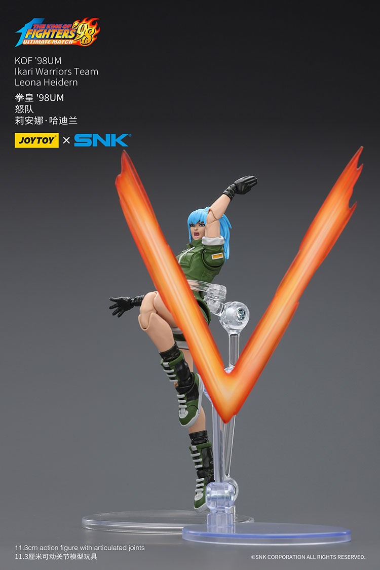 KOF98UM Ikari Warriors Team Leona Heidern 3 - JoyToy Mart