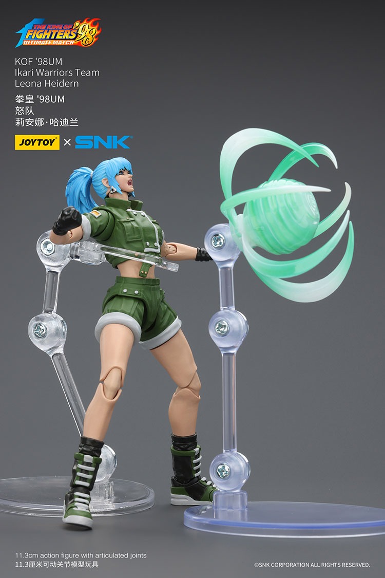 KOF98UM Ikari Warriors Team Leona Heidern 4 - JoyToy Mart