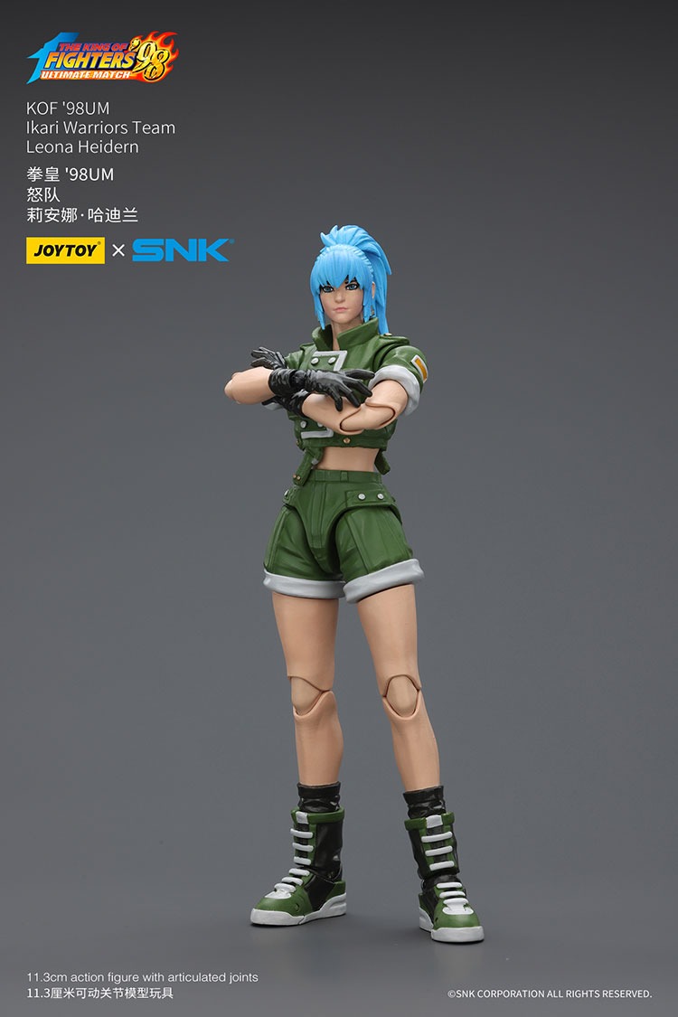 KOF98UM Ikari Warriors Team Leona Heidern 6 - JoyToy Mart