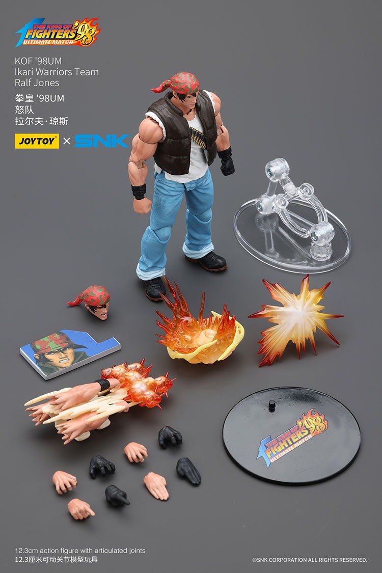 KOF98UM Ikari Warriors Team Ralf Jones 1 - JoyToy Mart