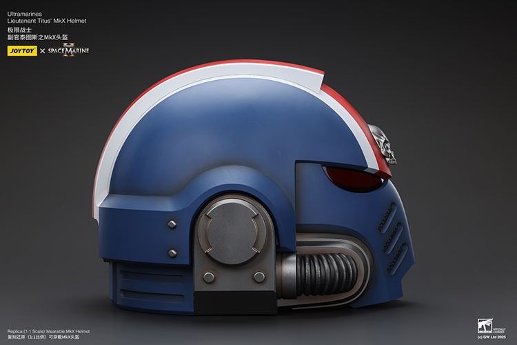 Ultramarines Lieutenant Titus MkX Helmet - JoyToy Mart